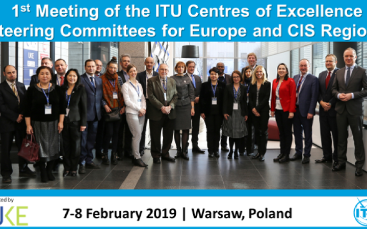 1st Joint Steering Committee Meeting of the Centers of Excellence Network for the Europe Region and for the CIS Region